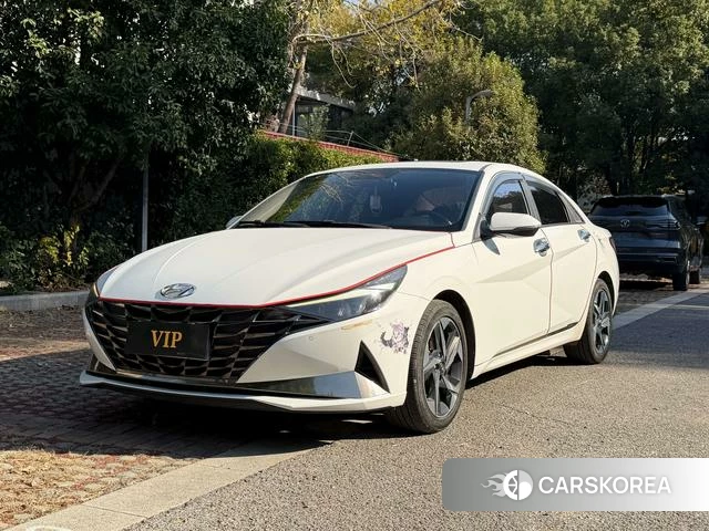 Hyundai Elantra 2021 Белый из Китая, фото 2