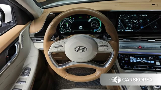 Hyundai The New Grandeur IG Hybrid 2020 Белый из Кореи, фото 2