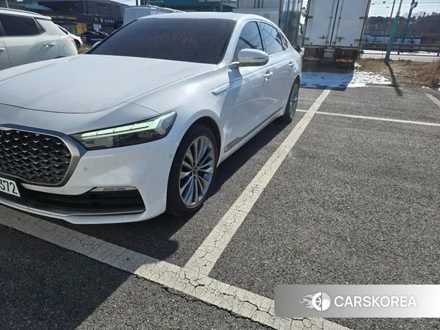 Kia More K9 2021 Белый из Кореи, фото 2