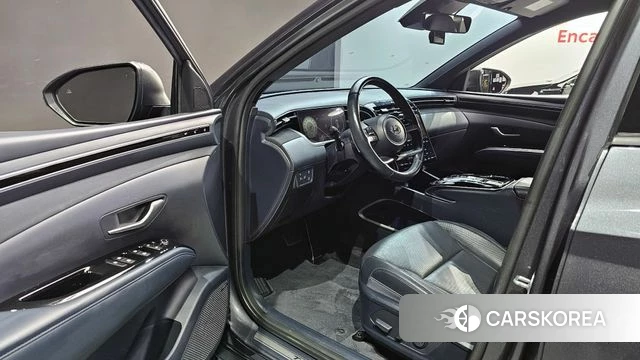 Hyundai Tucson Hybrid (NX4) 2021 Серый из Кореи, фото 2