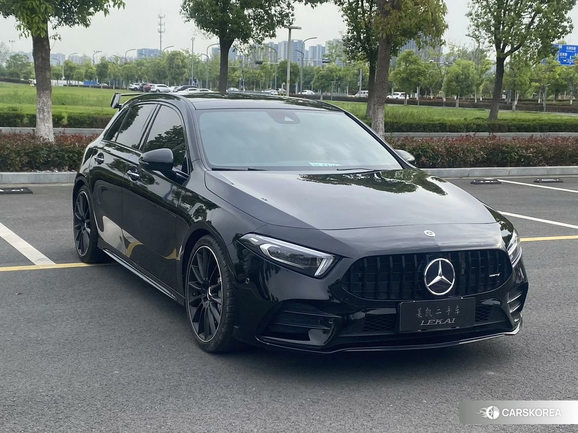 Mercedes-Benz Class A AMG (imported) 2021 Черный из Китая, фото 2