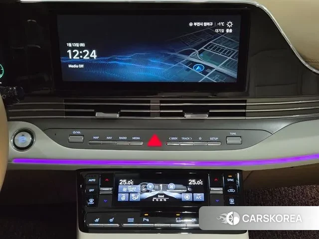 Hyundai The New Grandeur IG Hybrid 2022 Белый из Кореи, фото 2
