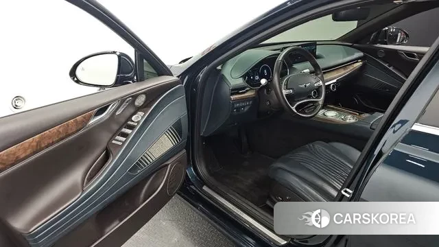 Genesis G80 (RG3) 2022 Синий из Кореи, фото 2
