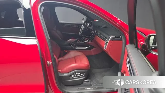 Porsche Cayenne (PO536) 2021 Красный из Кореи, фото 2