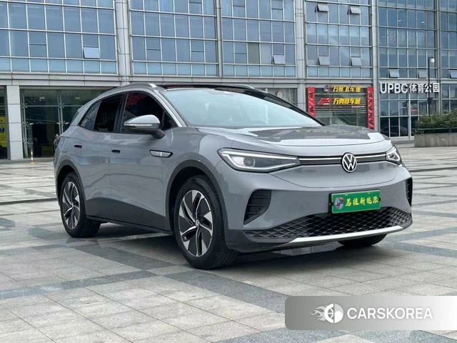 Volkswagen ID.4 CROZZ 2024 Серебристо-серый из Китая, фото 2