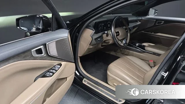 Kia K8 Hybrid 2021 Черный из Кореи, фото 2