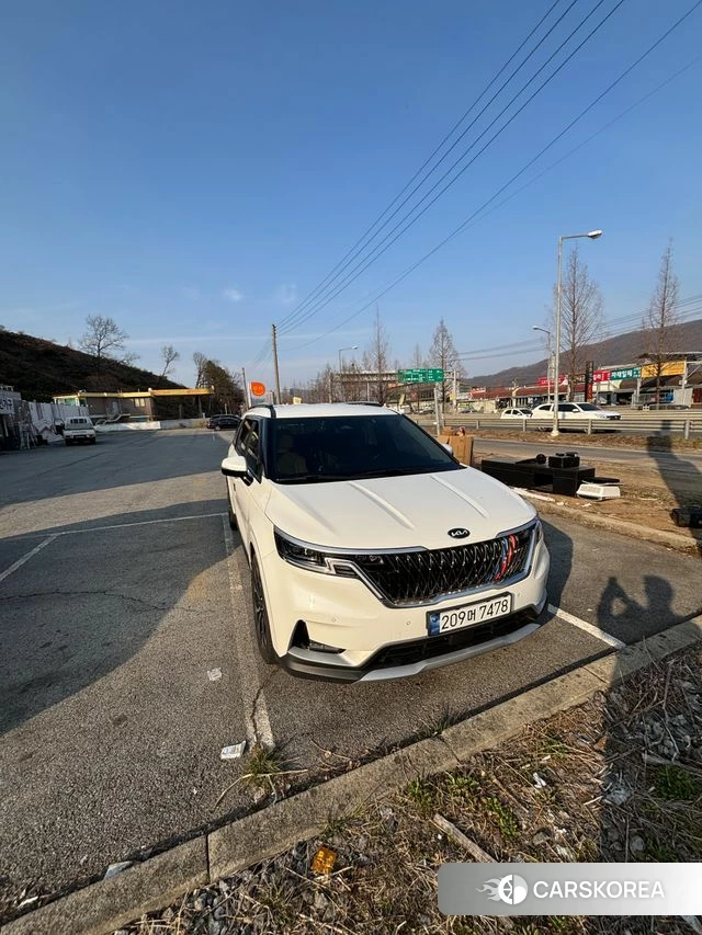 Kia Carnival 4th generation 2021 Белый из Кореи, фото 2