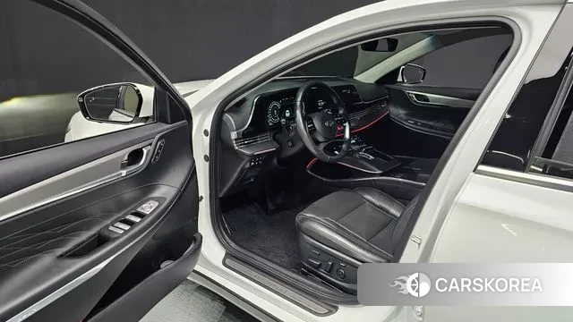 Hyundai The New Grandeur IG Hybrid 2021 Белый из Кореи, фото 2