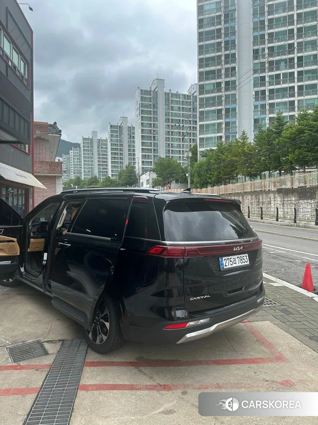 Kia Carnival 4th generation 2021 Черный из Кореи, фото 2