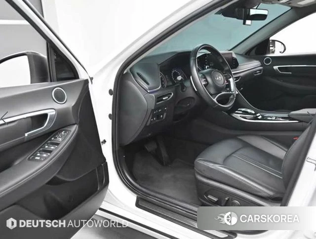 Hyundai Sonata (DN8) 2022 Белый из Кореи, фото 2