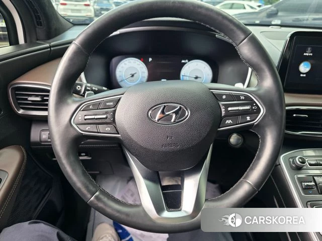 Hyundai The New Santa Fe 2023 Белый из Кореи, фото 2