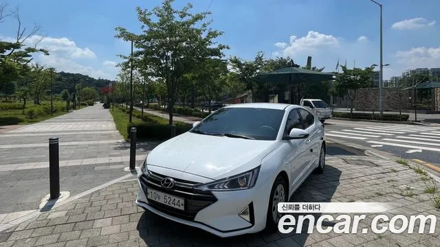 Hyundai The New Avante AD 2018 Белый из Кореи, фото 2