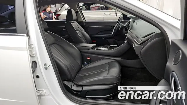 Hyundai Sonata (DN8) 2019 Белый из Кореи, фото 2