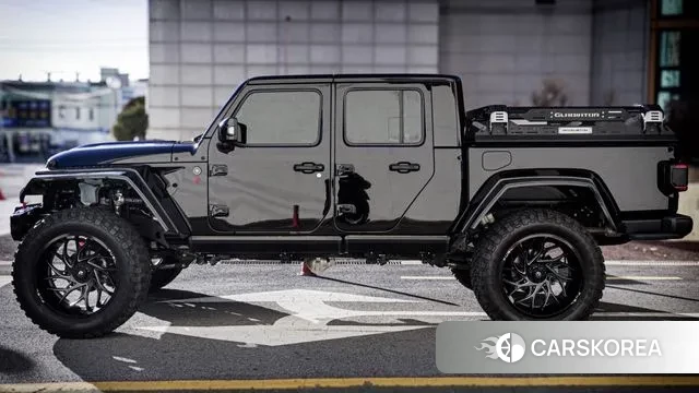 Jeep Gladiator (JT) 2020 Черный из Кореи, фото 2
