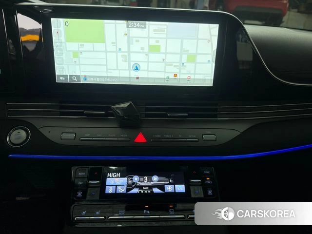 Hyundai The New Grandeur IG Hybrid 2021 Черный из Кореи, фото 2