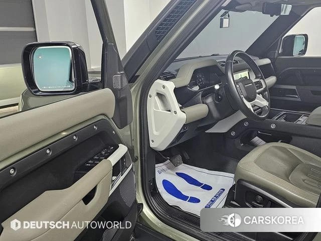 Land Rover Defender (L663) 2020 Темно-зеленый из Кореи, фото 2