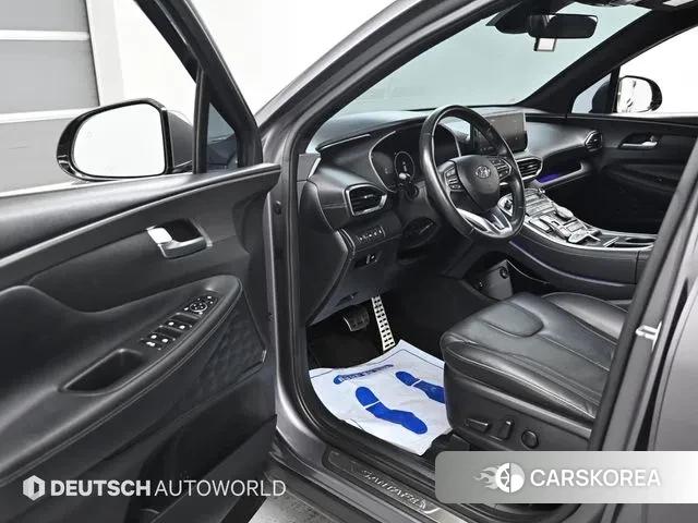 Hyundai The New Santa Fe 2021 Серебристо-серый из Кореи, фото 2