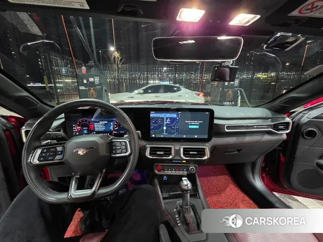 Ford Mustang 7th Generation 2024 Красный из Кореи, фото 2