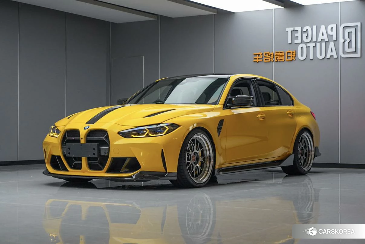 BMW M3 2022 Желтый из Китая, фото 2