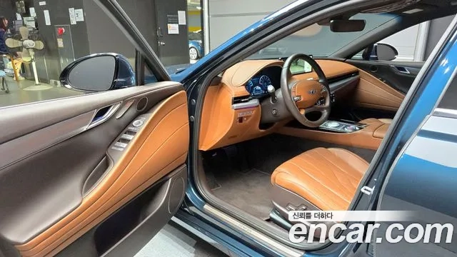 Genesis G80 (RG3) 2020 Синий из Кореи, фото 2
