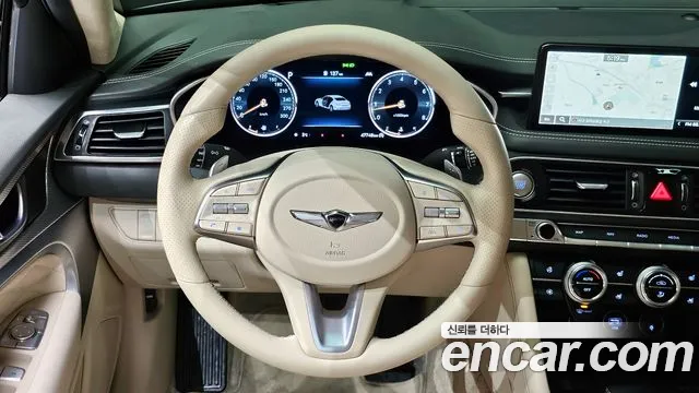 Genesis The New G70 2020 Черный из Кореи, фото 2