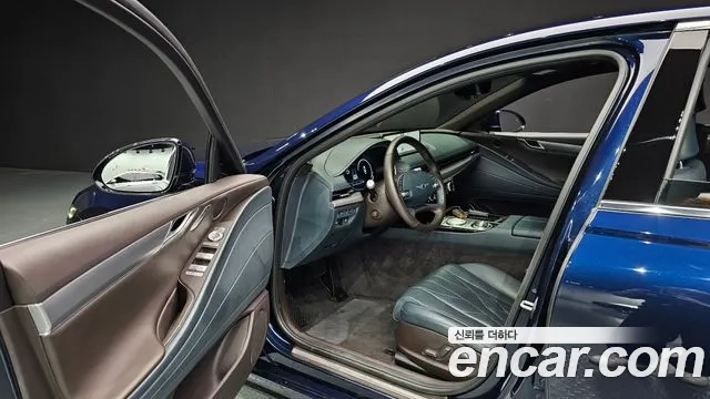 Genesis G80 (RG3) 2021 Синий из Кореи, фото 2