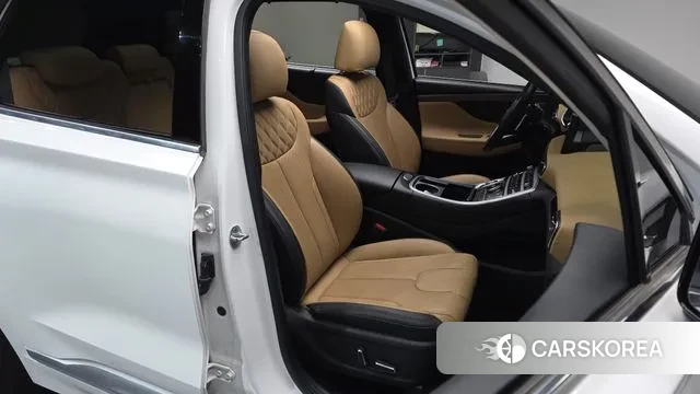 Hyundai The New Santa Fe 2021 Белый из Кореи, фото 2