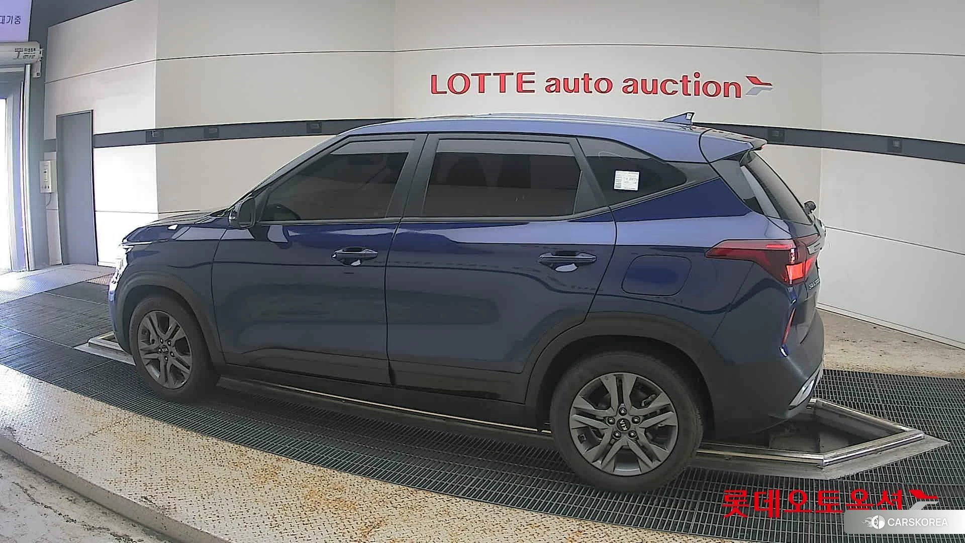 Kia Seltos 2020 Dark Ocean Blue из Кореи, фото 2