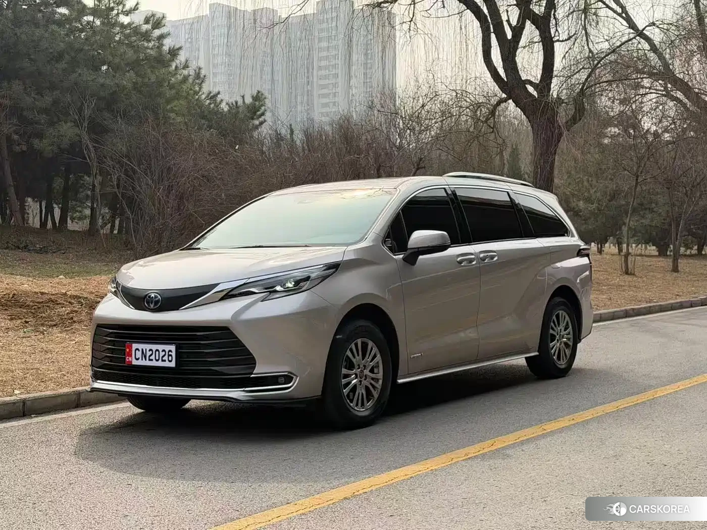 Toyota Sienna 2023 Champagne/brown из Китая, фото 2