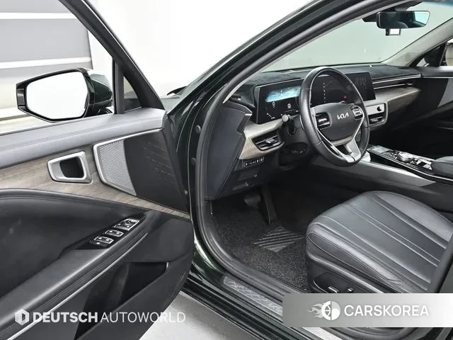 Kia K8 Hybrid 2022 Темно-зеленый из Кореи, фото 2