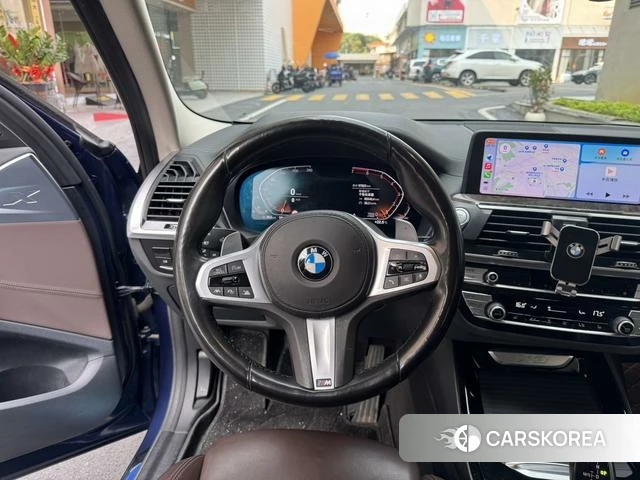 BMW X3 2021 Синий из Китая, фото 2