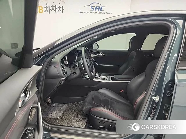 Kia Stinger Meister 2022 Темно-зеленый из Кореи, фото 2