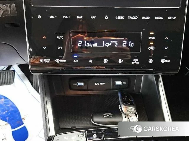 Hyundai Tucson Hybrid (NX4) 2022 Белый из Кореи, фото 2