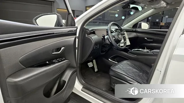 Hyundai Tucson Hybrid (NX4) 2023 Белый из Кореи, фото 2