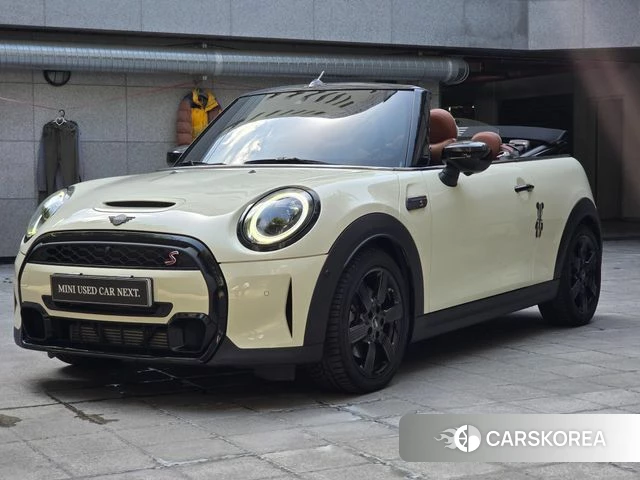 Mini Cooper S Convertible 2021 Белый из Кореи, фото 2