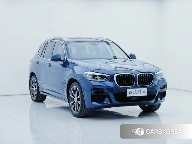 BMW X3 2021 Синий из Китая, фото 2