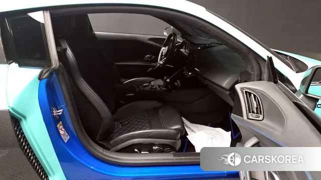 Audi R8 (4S) 2021 Небесно-голубой из Кореи, фото 2