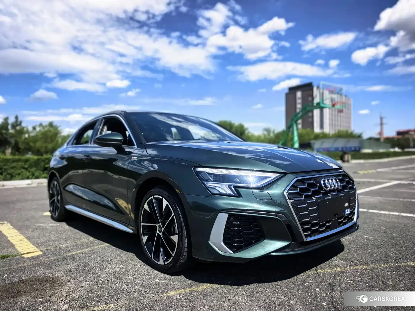 Audi A3 2023 Зеленый из Китая, фото 2