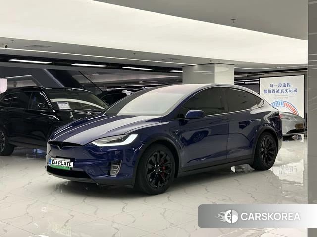 Tesla Model X 2021 Синий из Китая, фото 2
