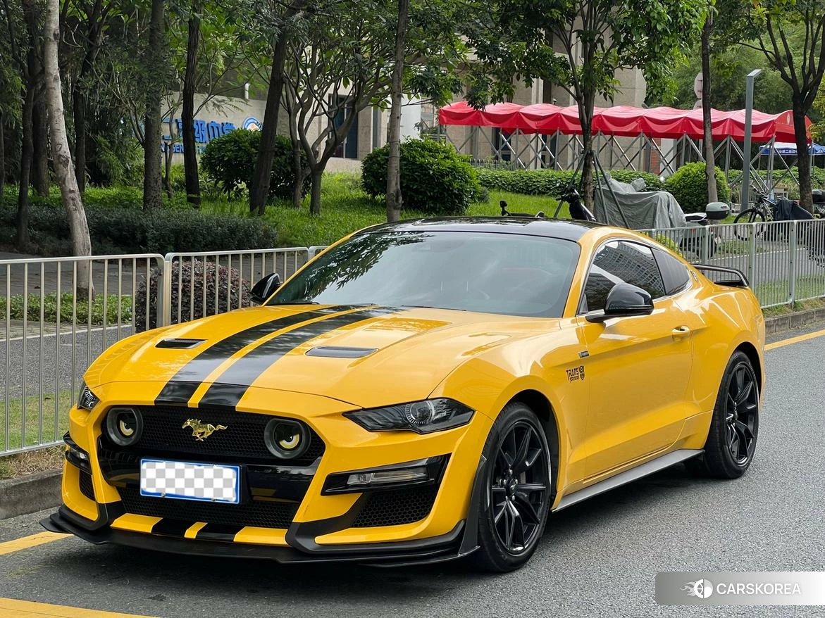 Ford Mustang 2019 Желтый из Китая, фото 2
