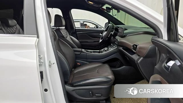 Hyundai The New Santa Fe 2021 Белый из Кореи, фото 2