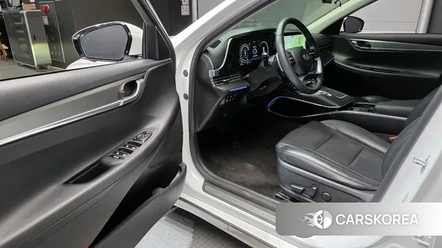 Hyundai The New Grandeur IG Hybrid 2022 Белый из Кореи, фото 2