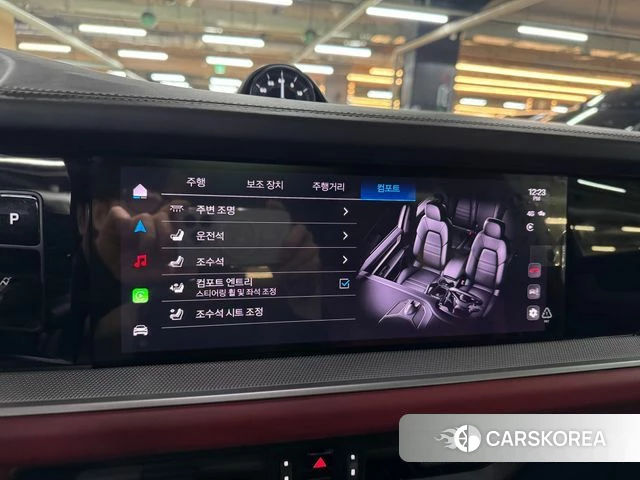 Porsche Cayenne (PO536) 2023 Черный из Кореи, фото 2