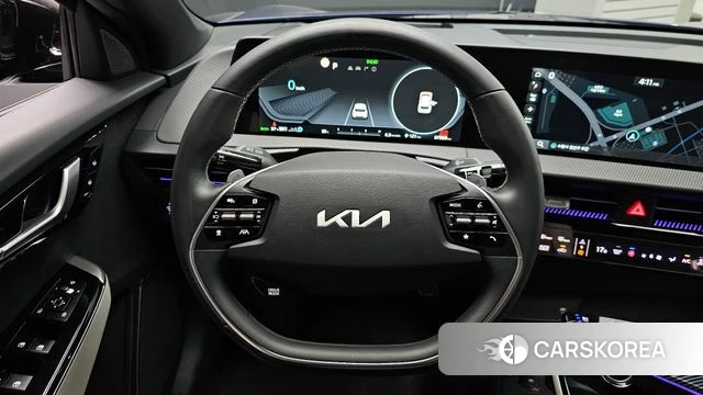 Kia EV6 2022 Синий из Кореи, фото 2