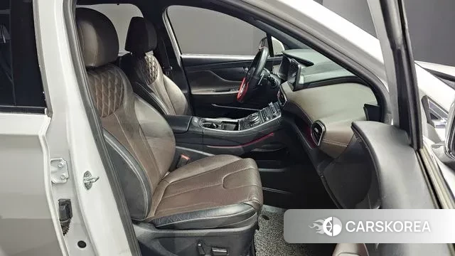 Hyundai The New Santa Fe 2021 Белый из Кореи, фото 2