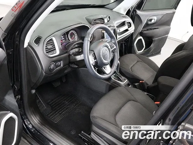Jeep Renegade 2020 Черный из Кореи, фото 2