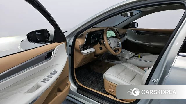 Hyundai The New Grandeur IG Hybrid 2021 Жемчужный цвет из Кореи, фото 2