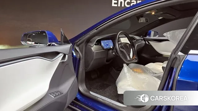 Tesla Model S 2018 Синий из Кореи, фото 2