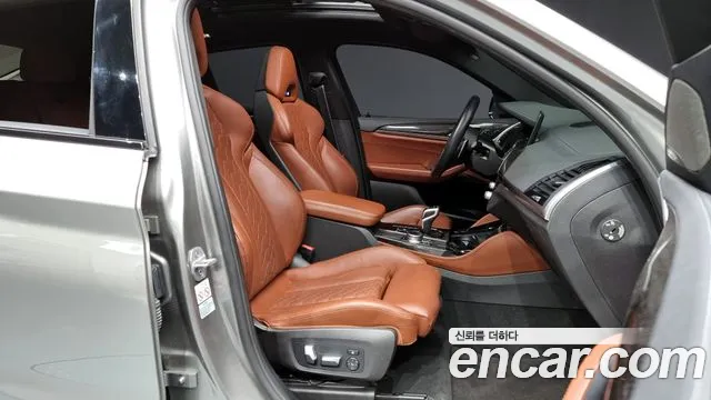 BMW X4M (G02) 2021 Серебристо-серый из Кореи, фото 2