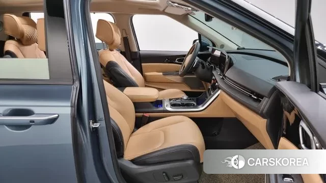 Kia Carnival 4th generation 2022 Небесно-голубой из Кореи, фото 2